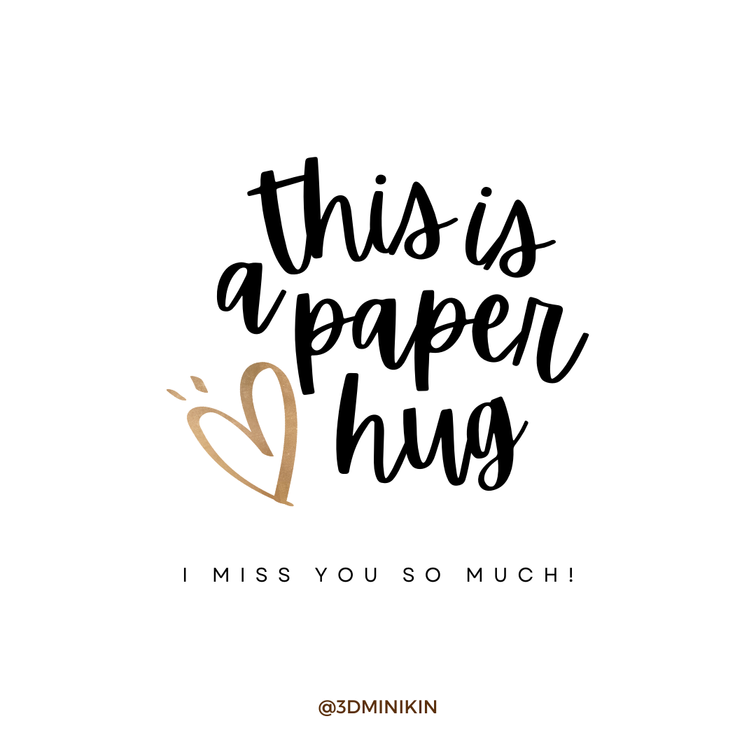 I Miss You Gift Card