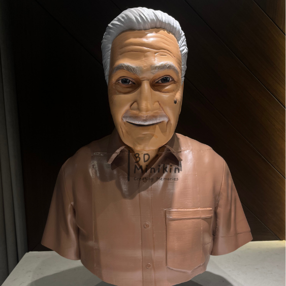 Personalized Half Bust Miniature