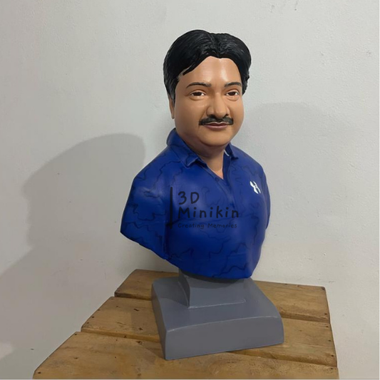 Personalized Half Bust Miniature