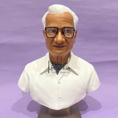 Personalized Half Bust Miniature