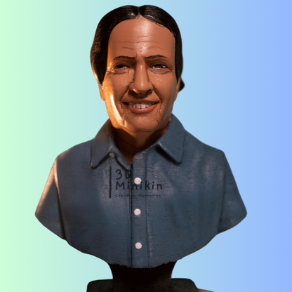 Personalized Half Bust Miniature