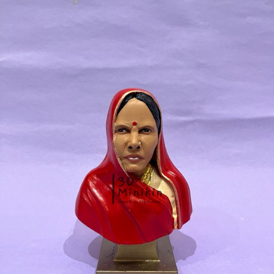 Personalized Half Bust Miniature