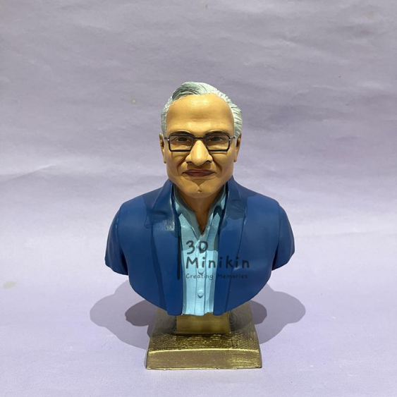 Personalized Half Bust Miniature