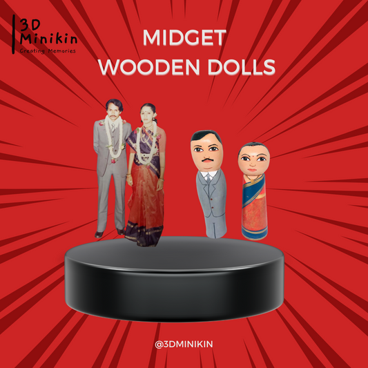 Personalized Midget Wooden Dolls