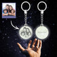 Personalized Mini 3D Moon Keychain