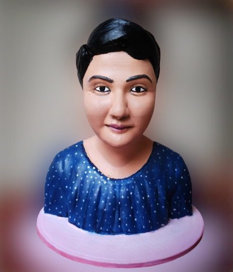 Personalized Half Bust Miniature