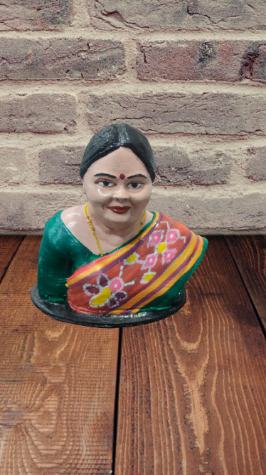 Personalized Half Bust Miniature