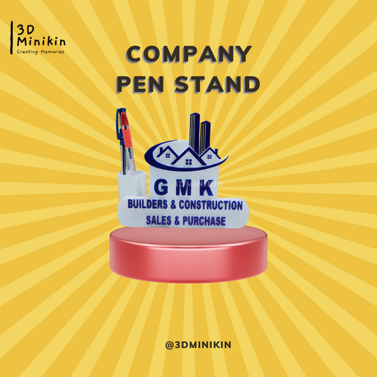 Personalized Company Logo Pen Stand
