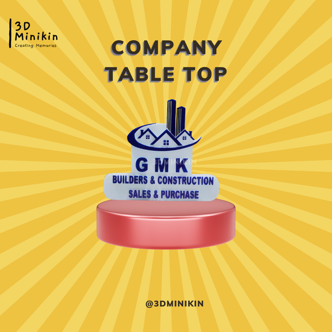 Personalized Company Logo Table Top